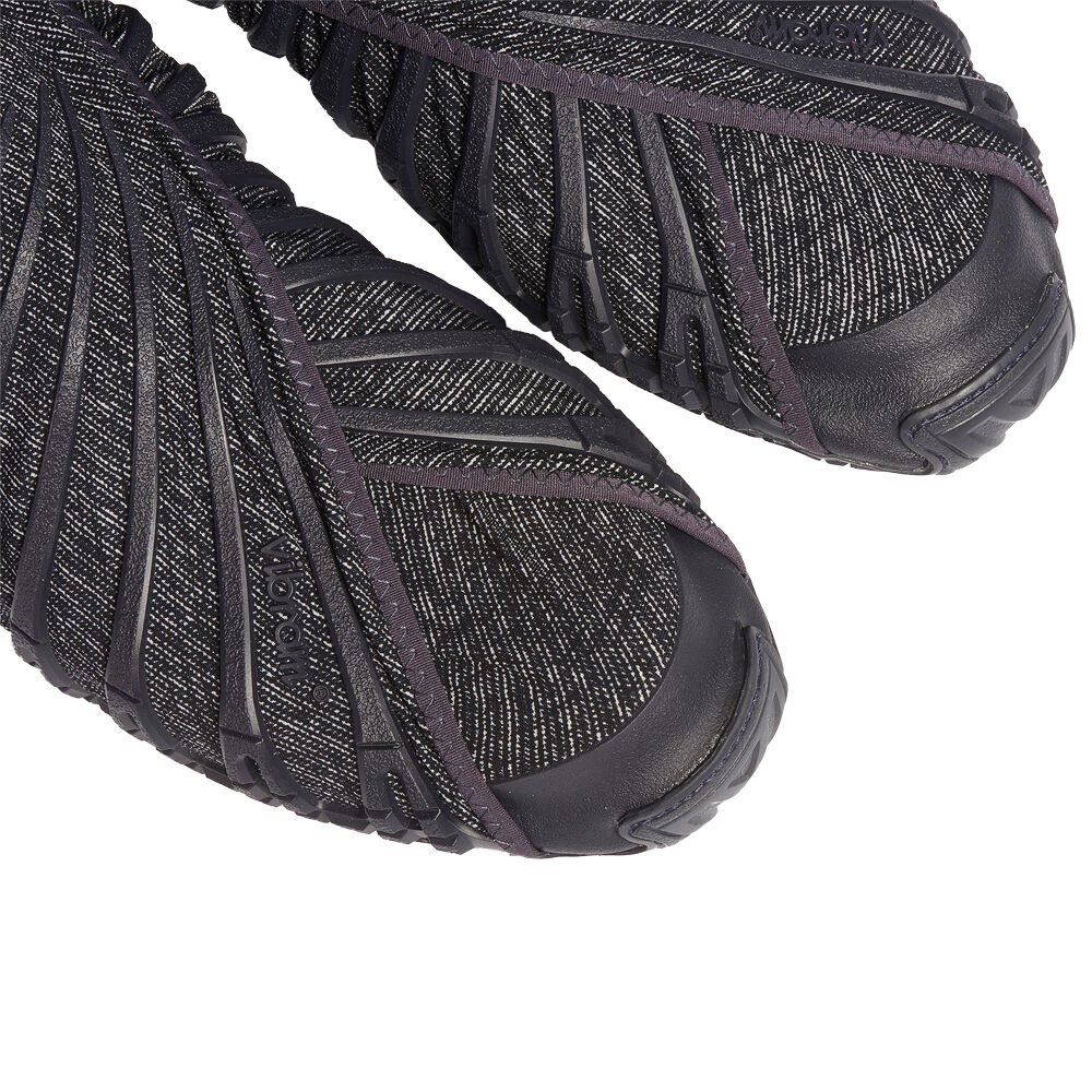 Vibram Furoshiki Womens Low - Shoes Black - PXQ809327